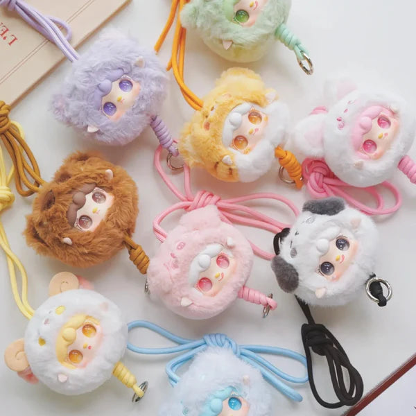 Yooki V7 Generation Mobile Phone Lanyard Plush Blind Box