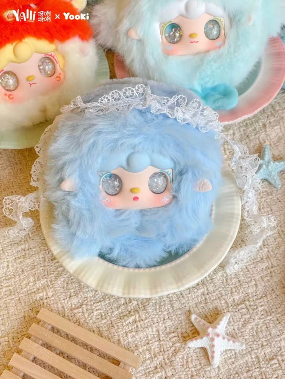 (Pre Order) Yooki Ocean Blue Bubble Plush