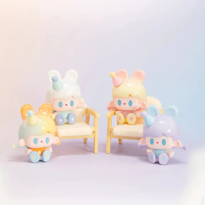 TUTUBEAR DLOCKER Happy Party Mini Beans Series Figures