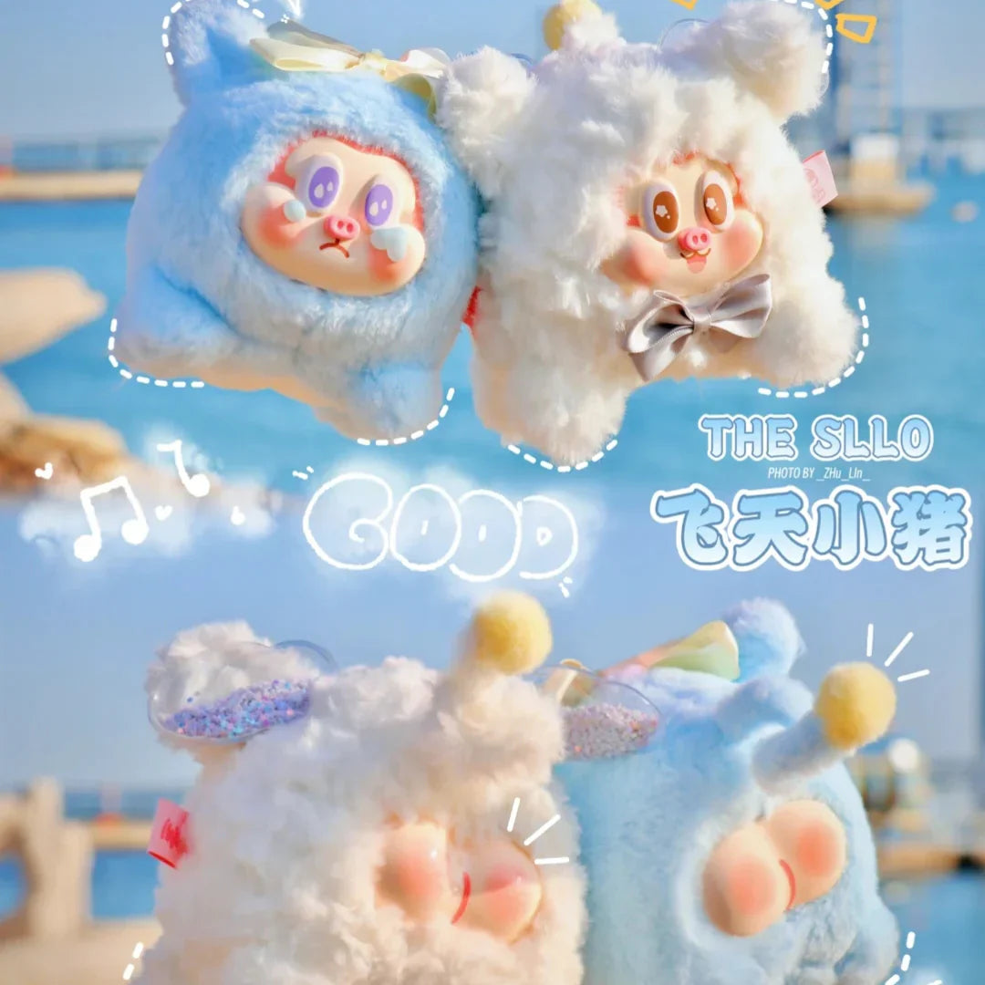THE SLLO Flying Pig Series Plush Blind Box