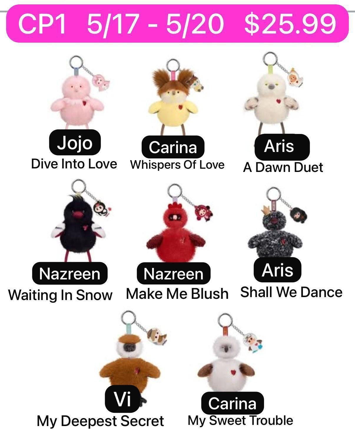 (Pre Order) Pop Mart Dear Bird-Sachet Pendant