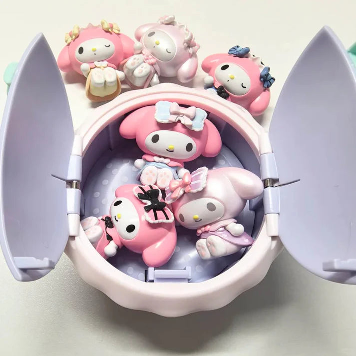 Sanrio Characters Sweet Girl Mini Beans Series Figures