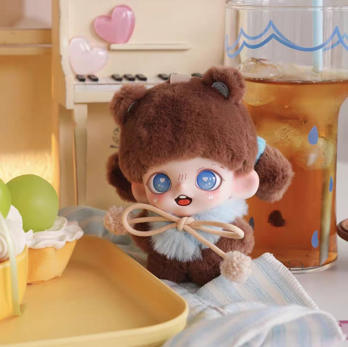 Zoraa Fluffy Tea Party Series Plush Pendant Blind Box