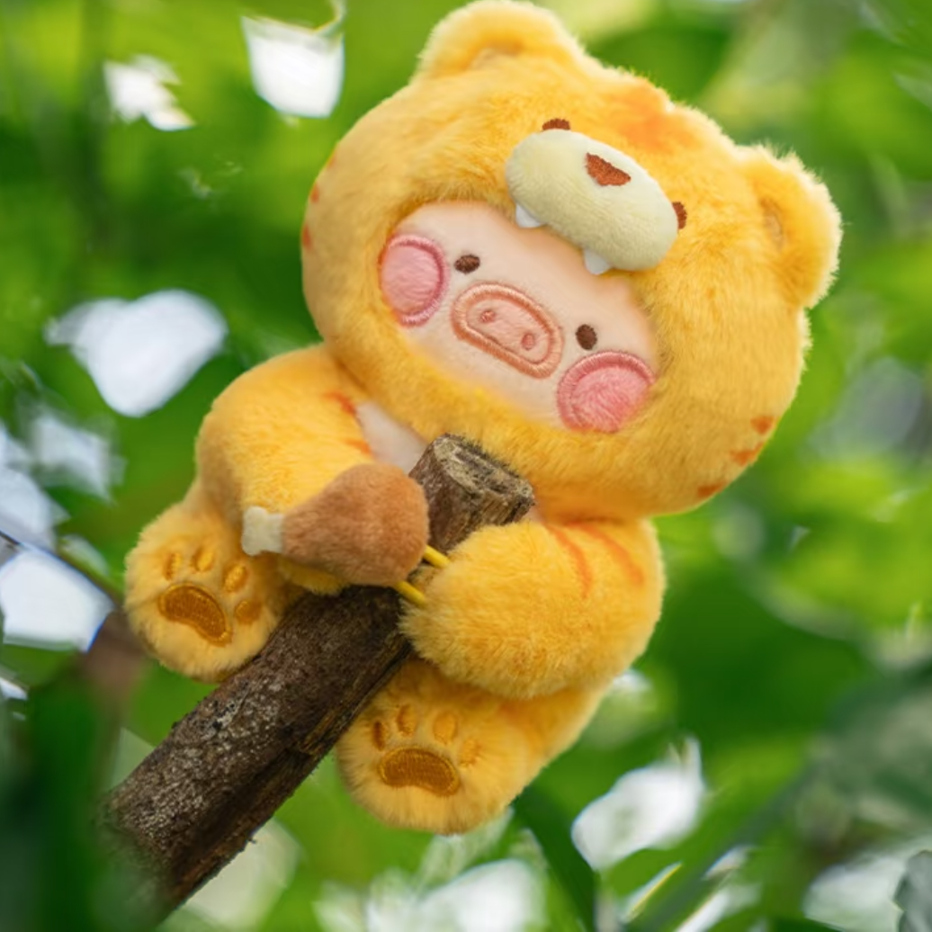 (Pre-order) Canned Pig LuLu Animal Party Series 2 - Cute plush keychain, eco-friendly bag & plush doll