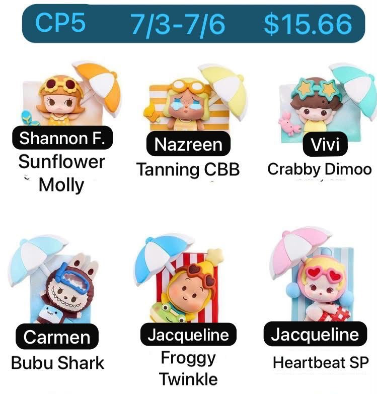 (Pre-Order) Island Vacation Refrigerator Magnet Series Blind Box
