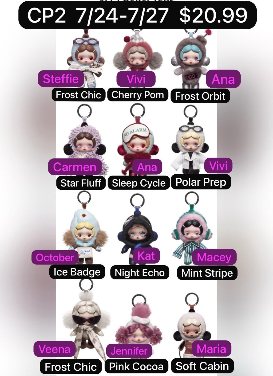 θ Skullpanda Off Mode Series Plush Pendant