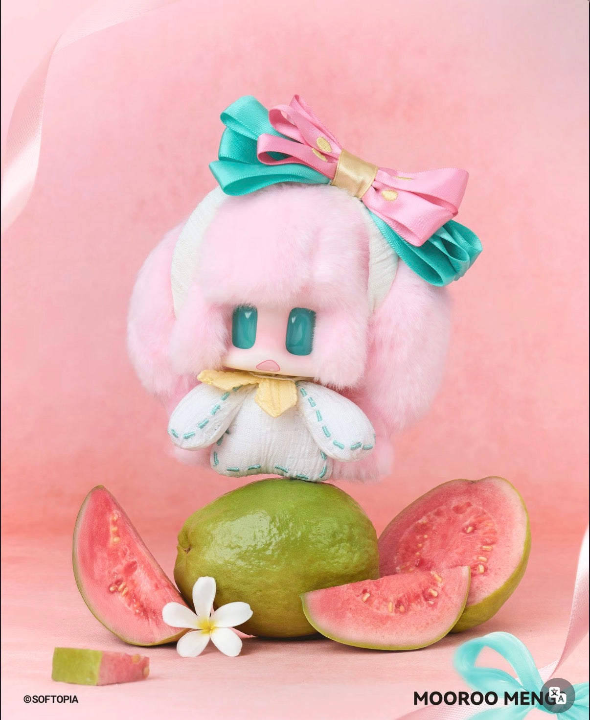 (Pre-Order)Mooroo Meng Bow’s Diary Vinyl Plush Pendant