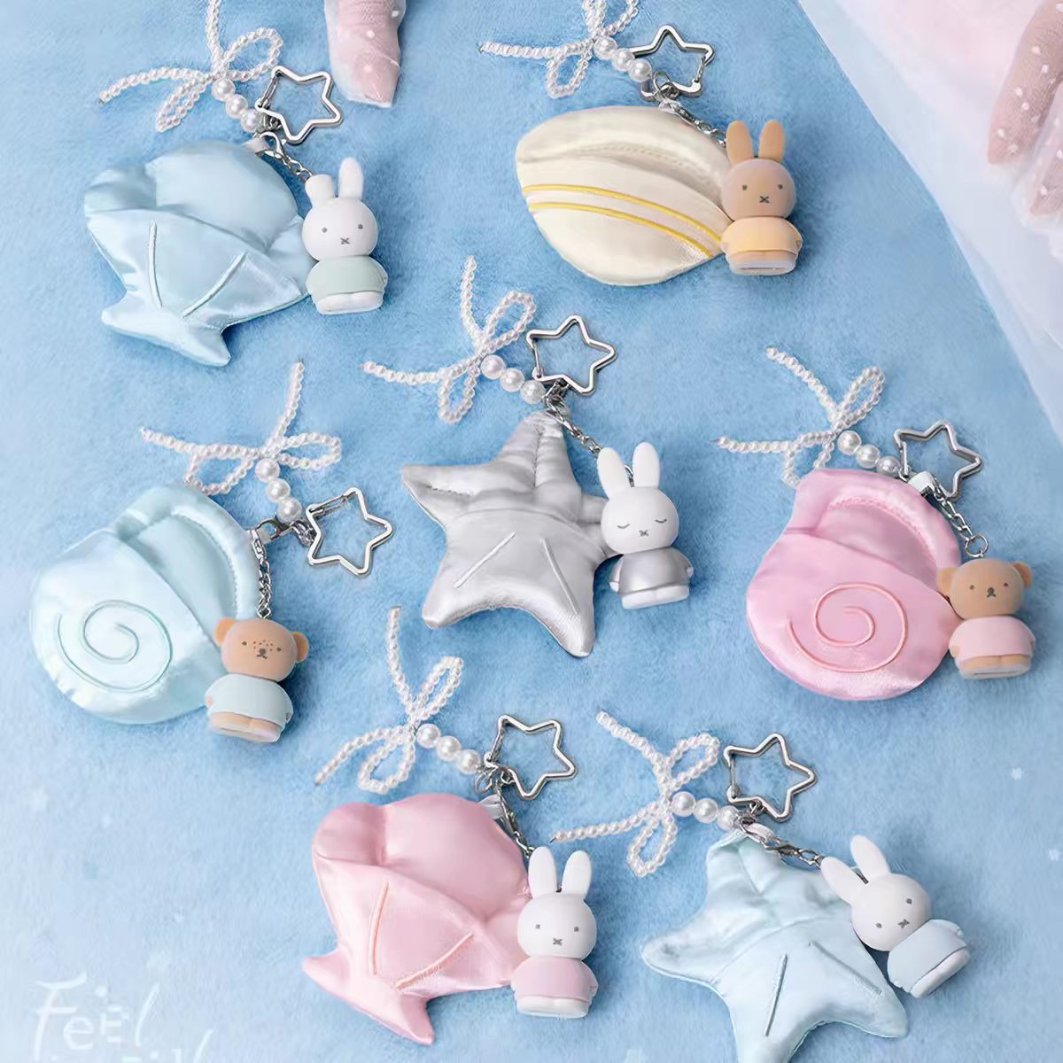 (Pre-Order) Miffy Dreamy Island Pendant Keychain Cute Doll Bag Charm