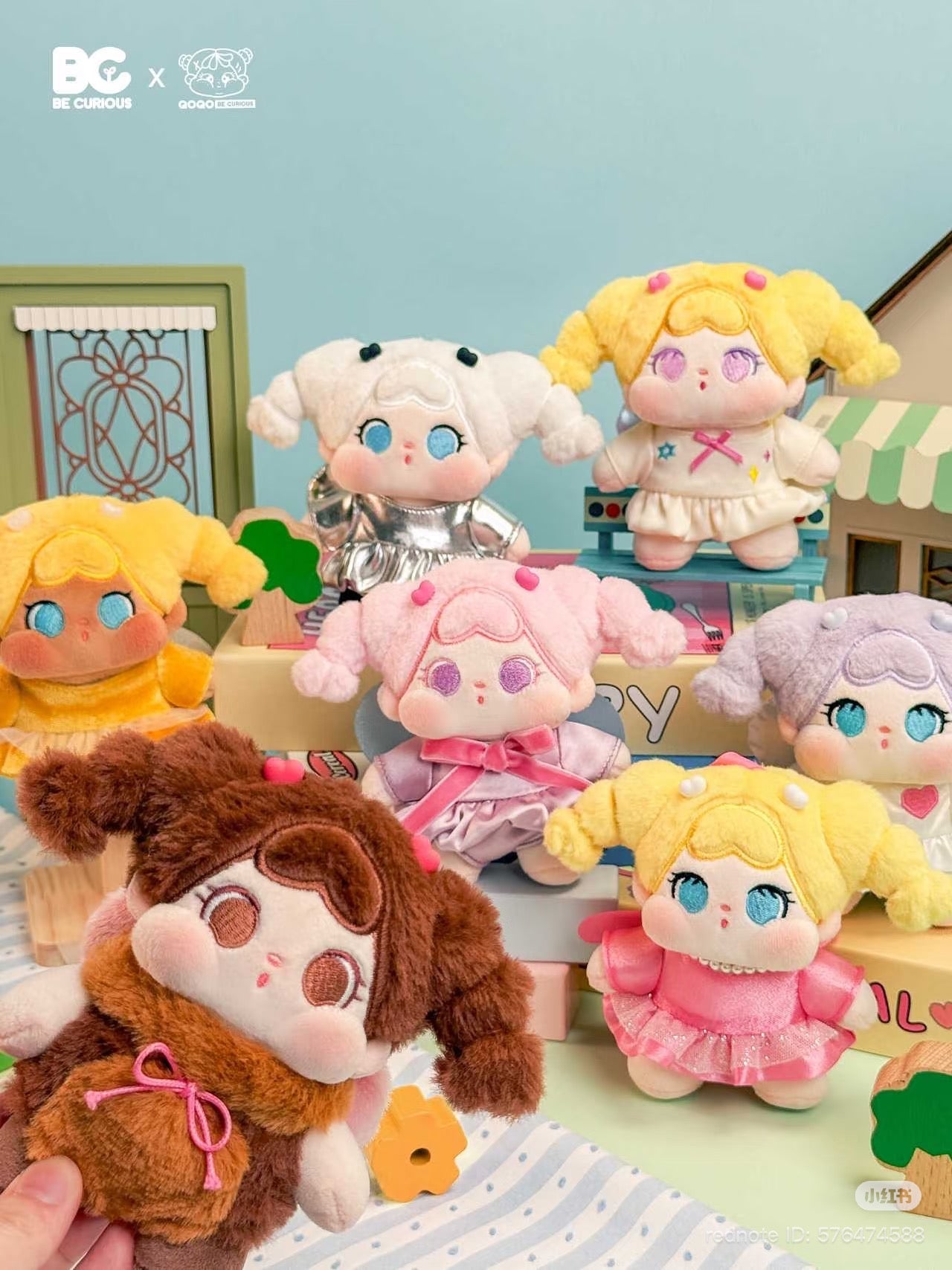 (Pre Order)Qoqo Hu Fudai Plush