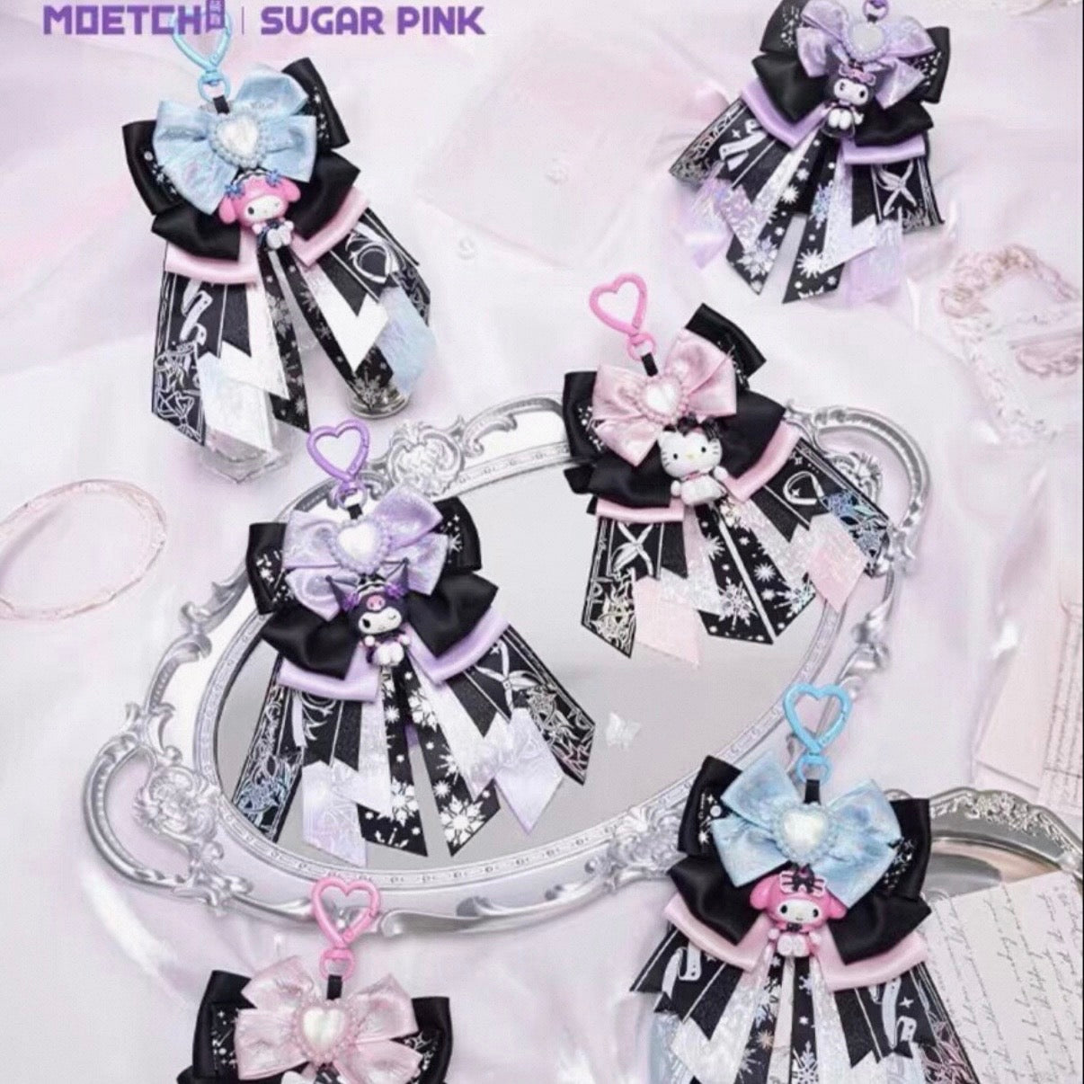 Sanrio Charaters Ribbon Keychain Series Blind Box