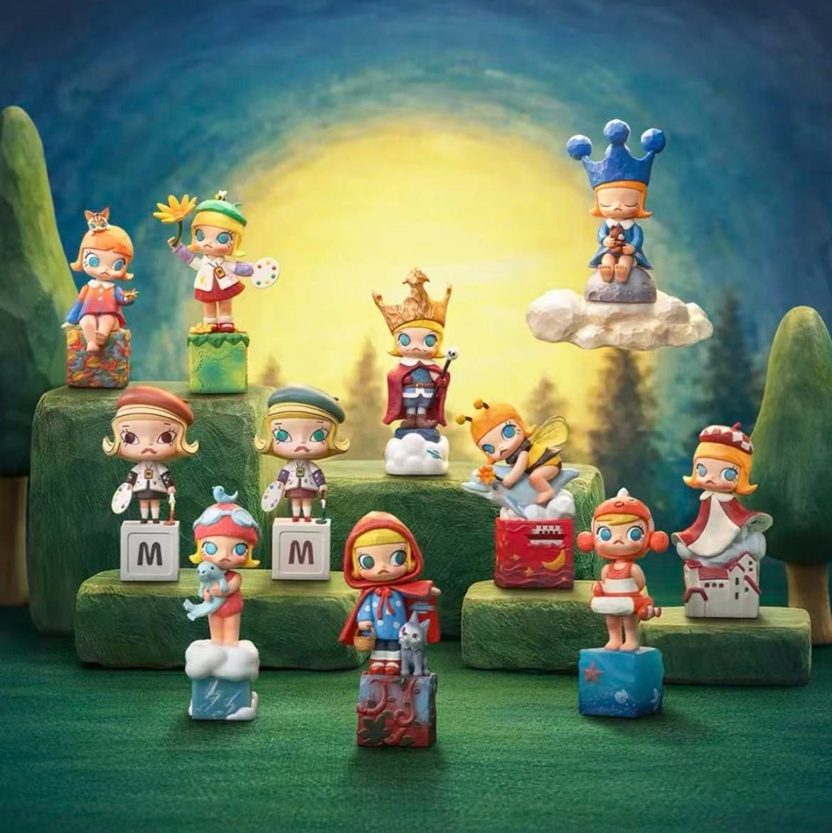 MOLLY "Scenery Along the Way" 20th Anniversary Series Figure Blind Box