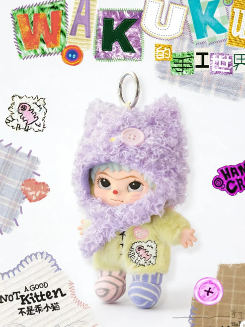Wakuku Handmade World Plush Pendant Series Blind Box