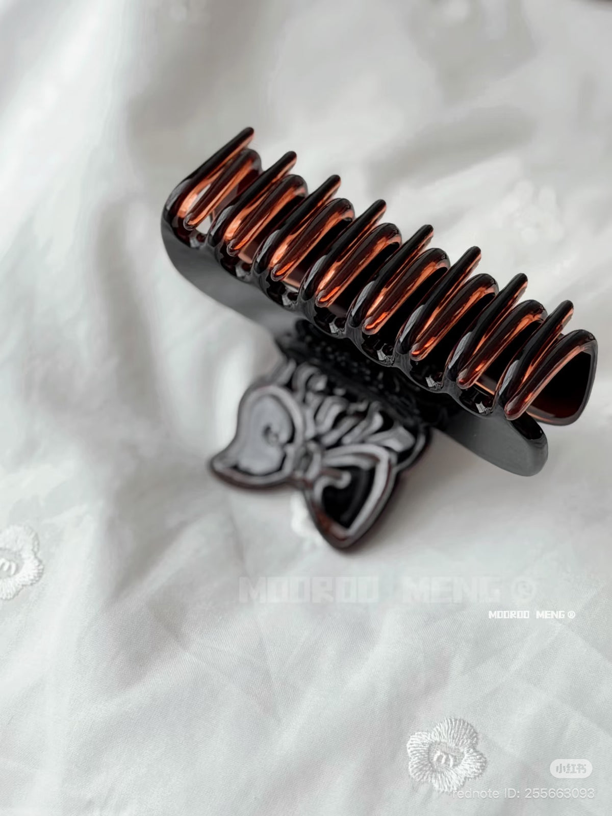 (Pre-Order) Mooroo Meng Coffee Jelly Acetate Claw Clip