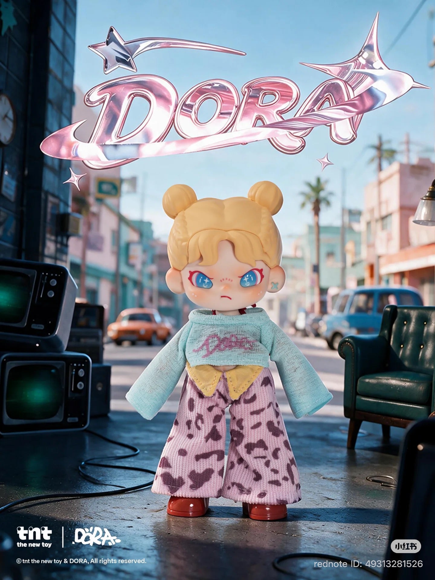 (Pre-Order) DORA Paw Print Block Series BJD