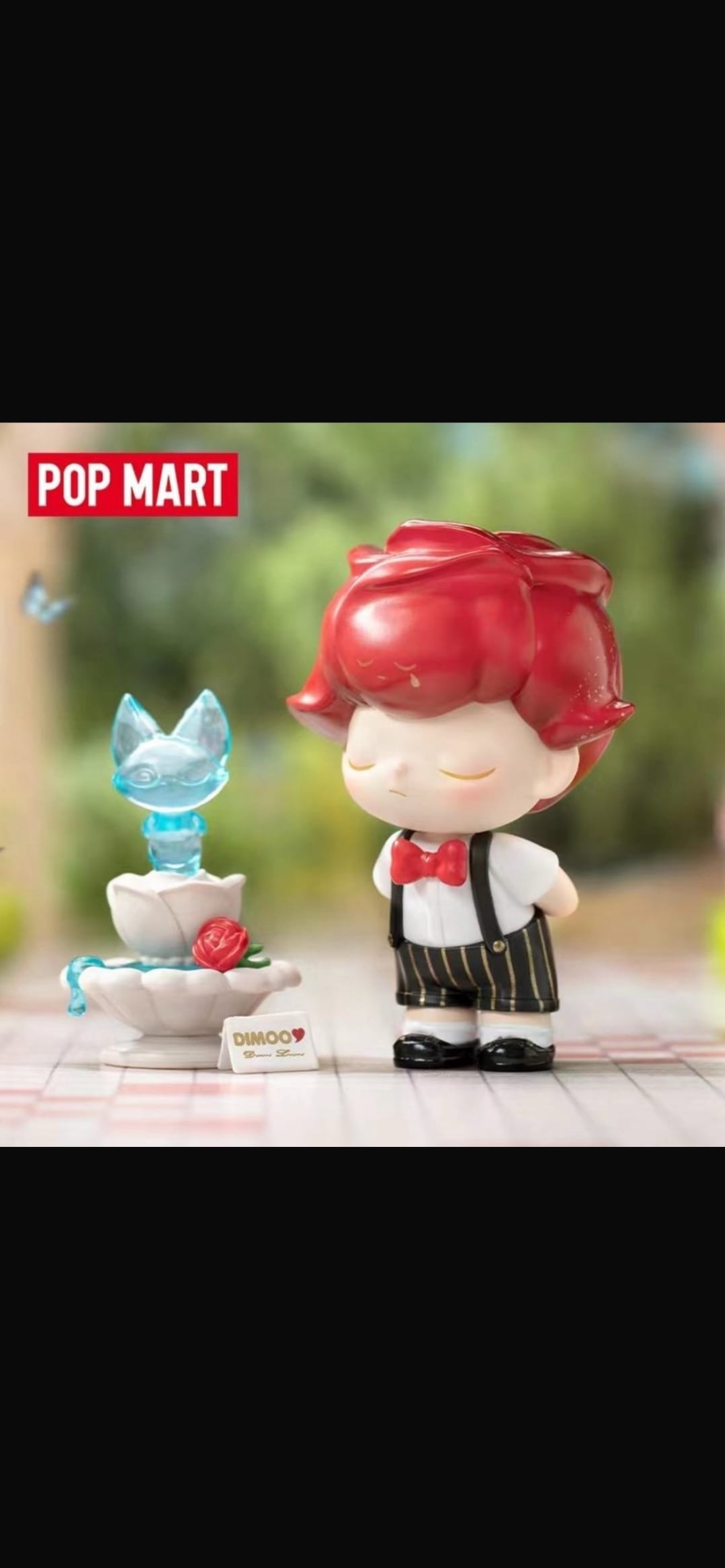 Adrian-white case+dimoo figure +lulu lucky figure