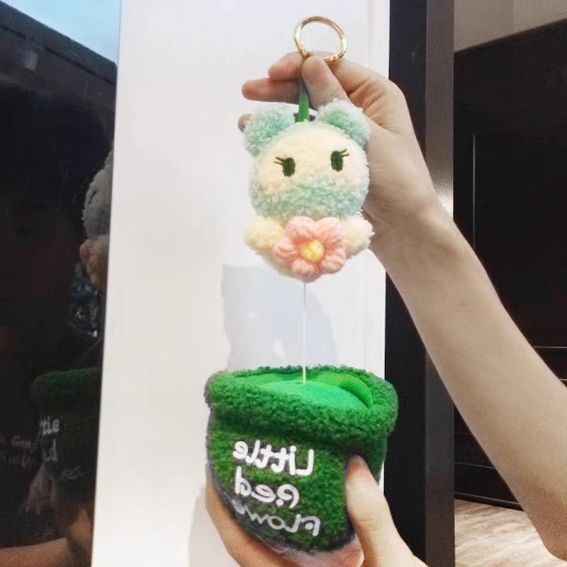 NCOSMOS Cosmic Bear Fun Everywhere Plush Keychain Pendant