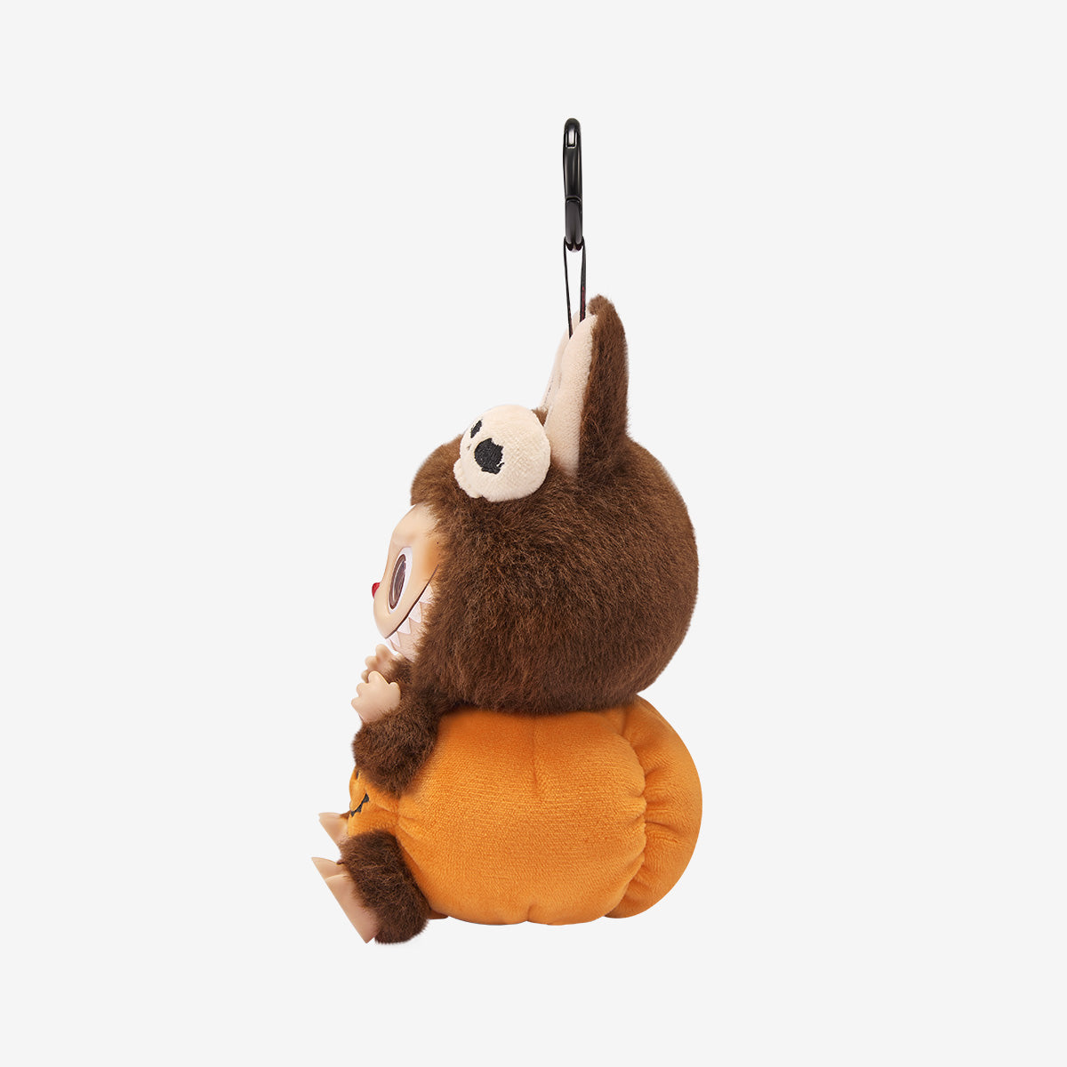 (PO 2 days)Happy Halloween Party Series-Sitting Pumpkin Vinyl Plush Pendant