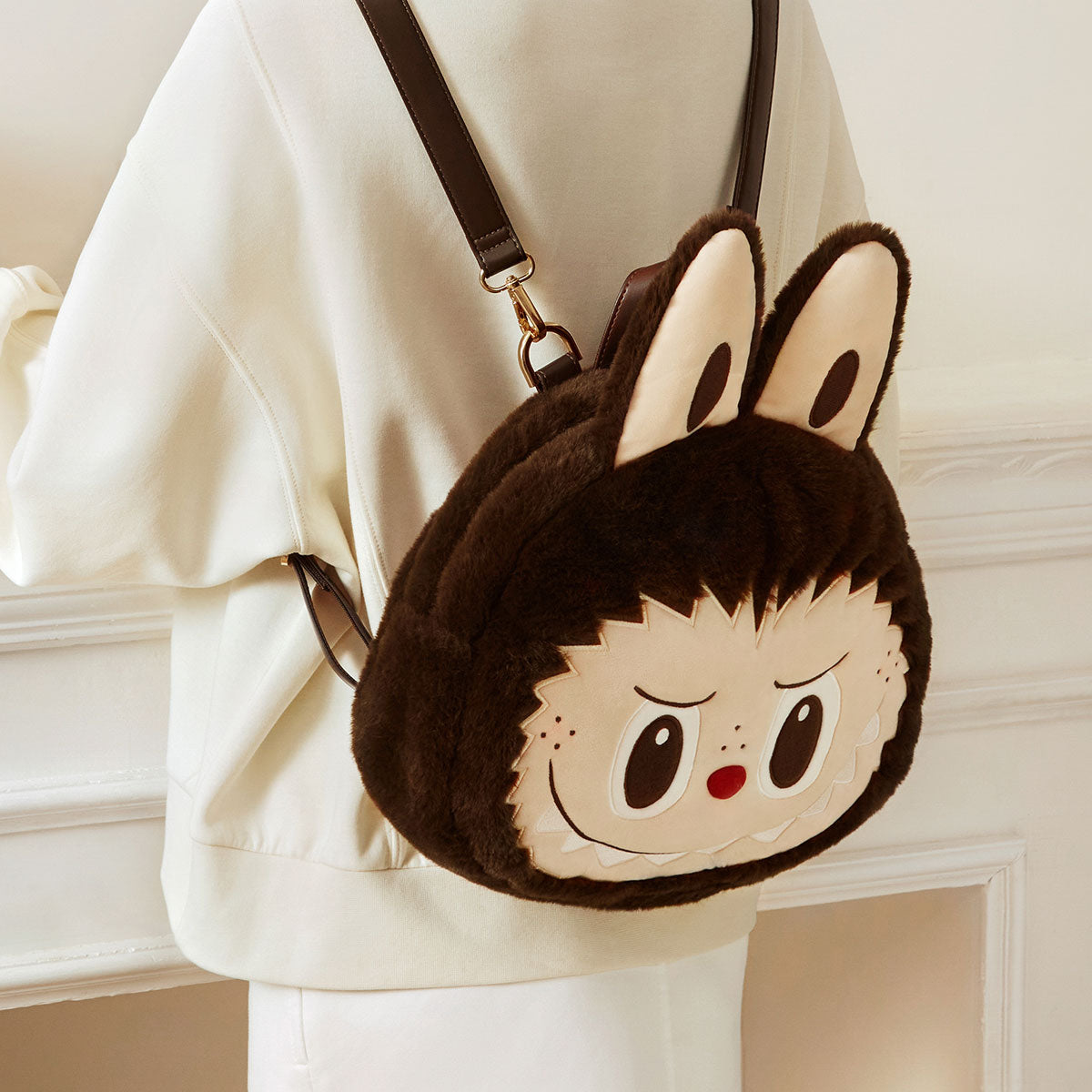 (Pre-Order)Classic Bag Series- LABUBU Big Head Backpack