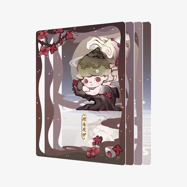 (Pre-Order 2 days)DIMOO Stories in the Cup Series Figures Art Collection Cards