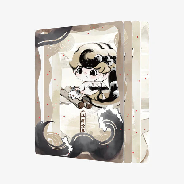 (Pre-Order 2 days)DIMOO Stories in the Cup Series Figures Art Collection Cards