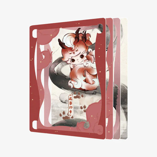 (Pre-Order 2 days)DIMOO Stories in the Cup Series Figures Art Collection Cards