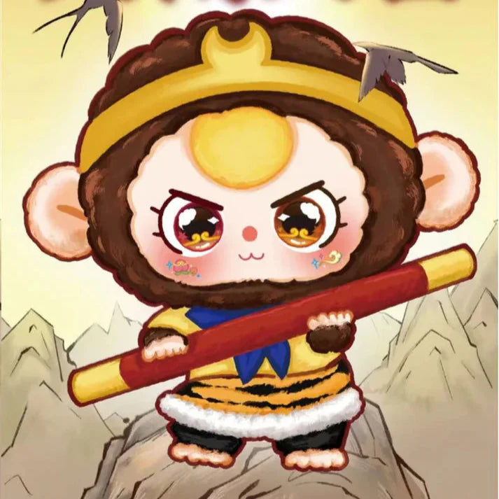 Baby Three Journey to the west series plush blind box