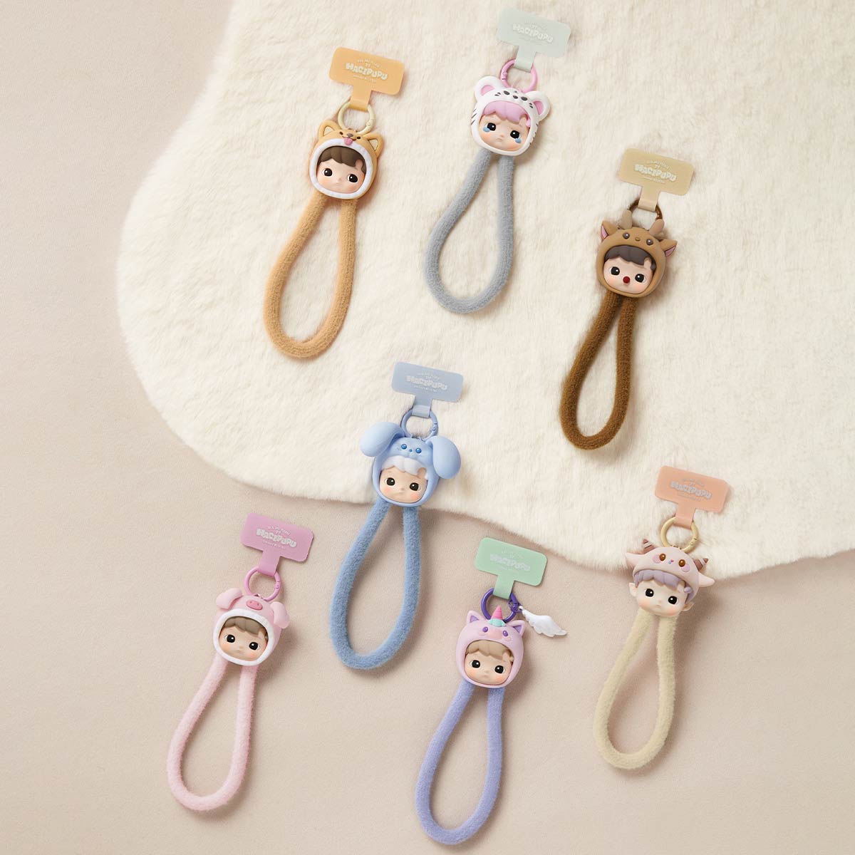 (Pre-Order)HACIPUPU Snuggle With You Series-Phone Lanyard Blind Box