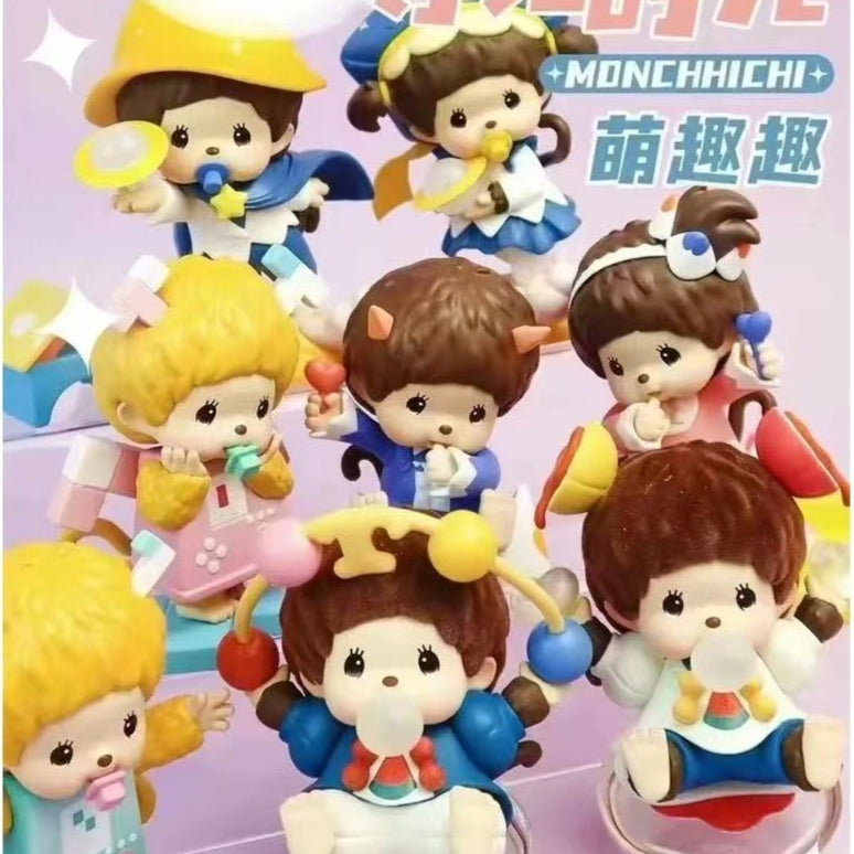 Monchhichi Looking For Fun Time Series Figure Blind Box