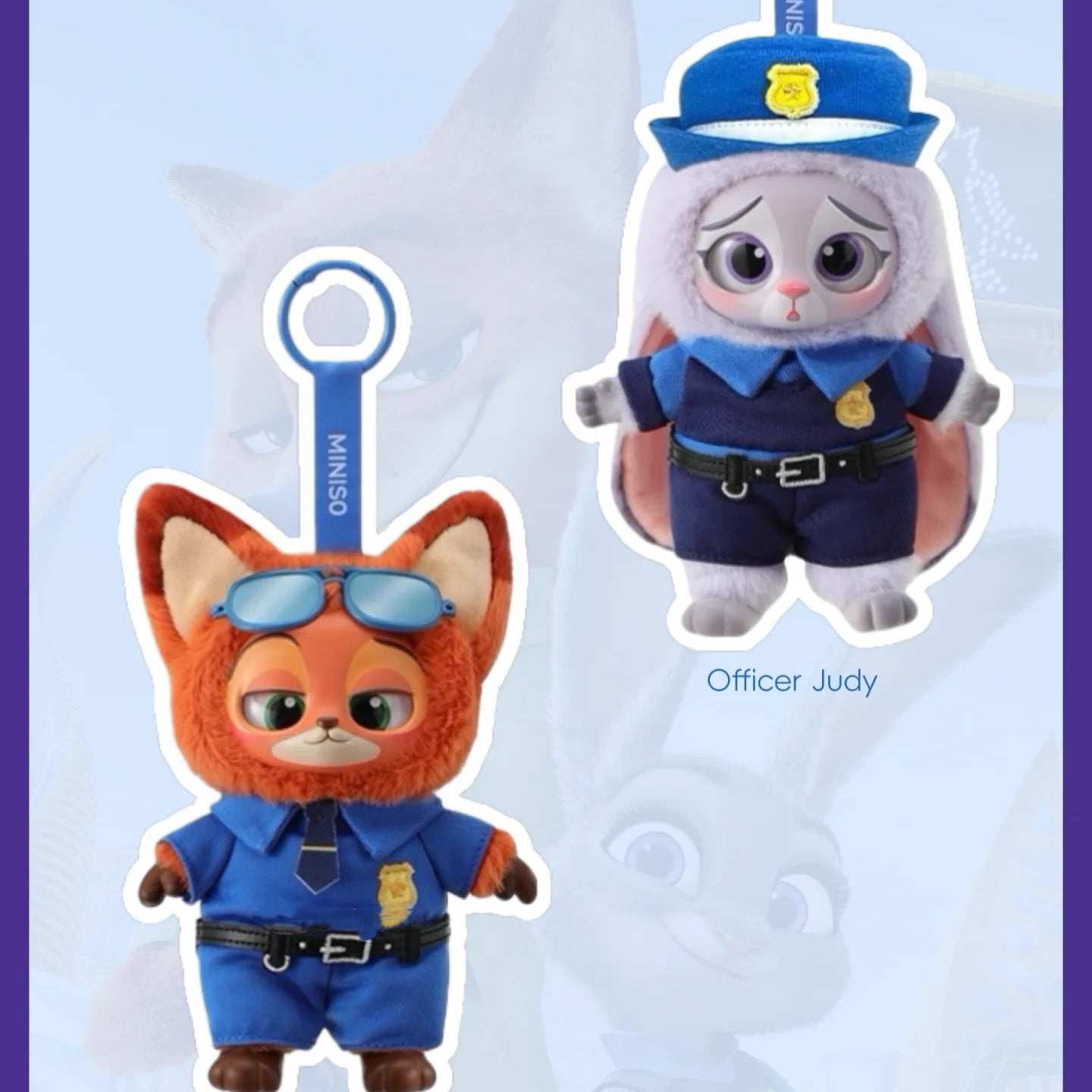 MINISO-Disney Zootopia Collction Vinyl Plush Blind Box