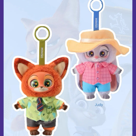 MINISO-Disney Zootopia Collction Vinyl Plush Blind Box