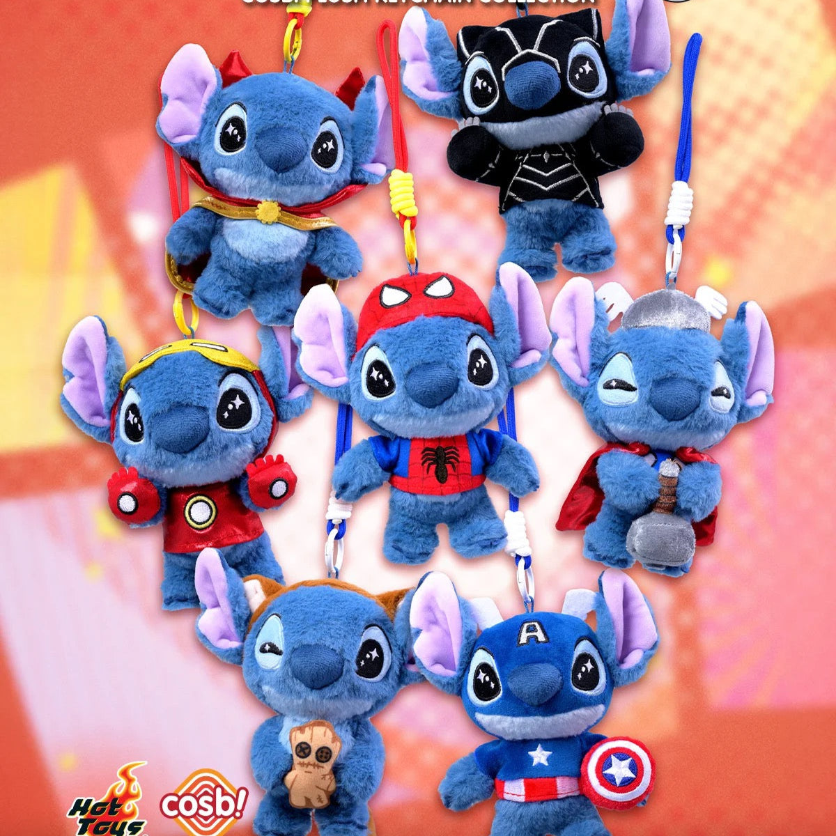 Marvel Stitch COSBI Plush Pendant Blind Box