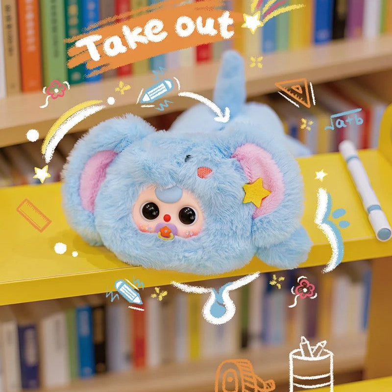 Baby Three Pencil Case Plush Blind Box