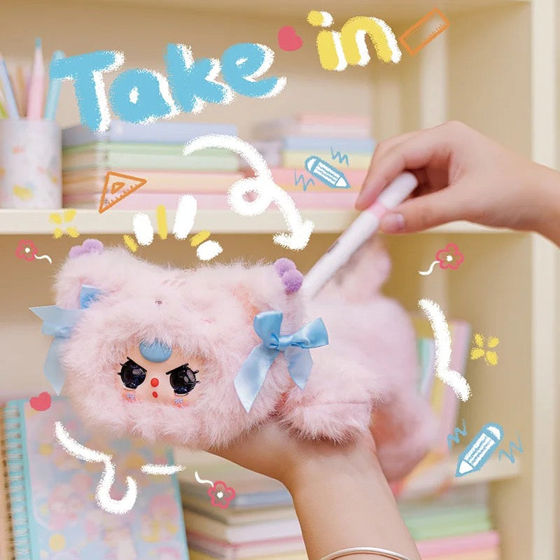 Baby Three Pencil Case Plush Blind Box