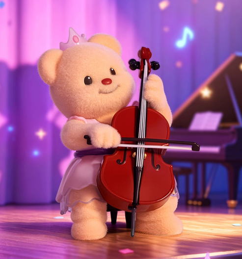 Butterbear Colorful Life Figure toy doll