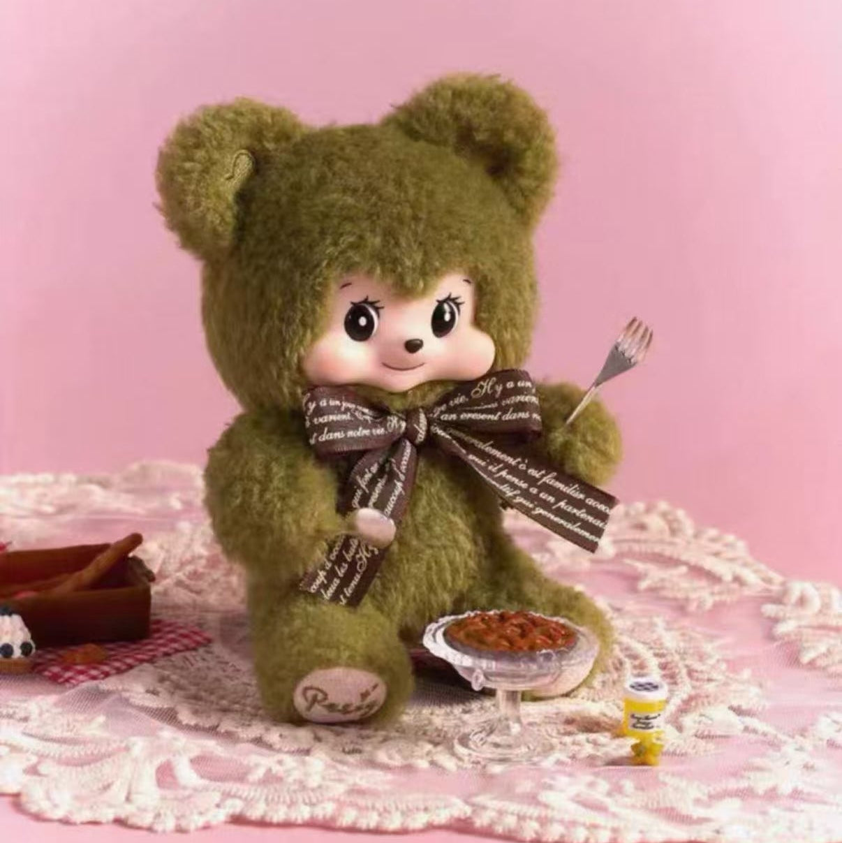 Pezzy Bear 's Gift Handsome Plush Blind Box