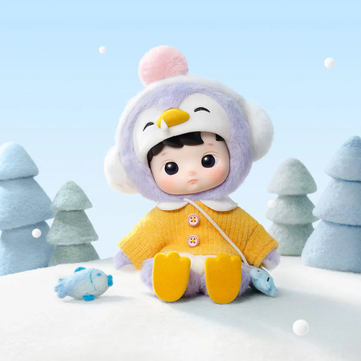 (Pre-Order 2 days)HACIPUPU Penguin 1/8 Action BJD Figure