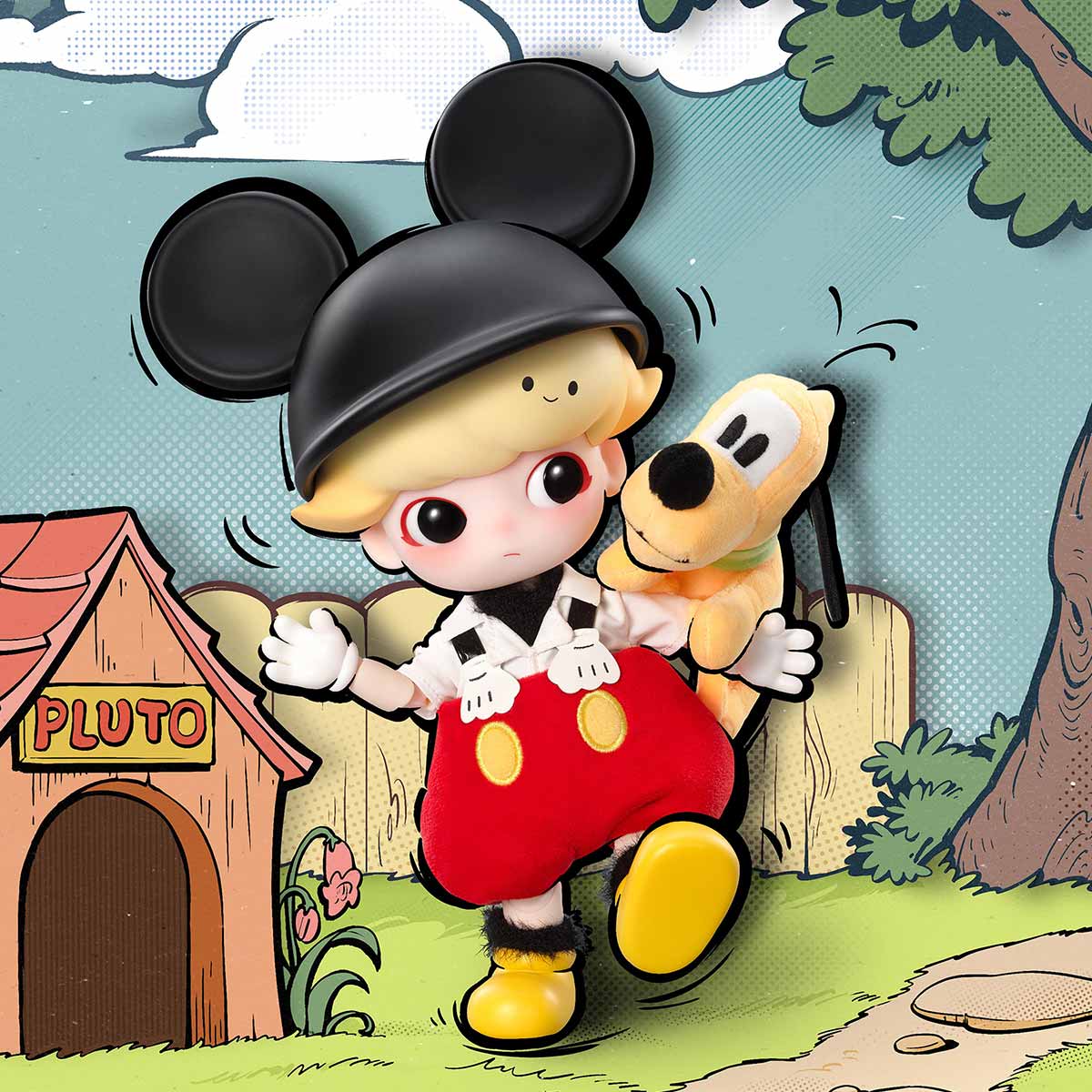 (PO 2 days)DIMOO MICKEY 1/8 Action Figure