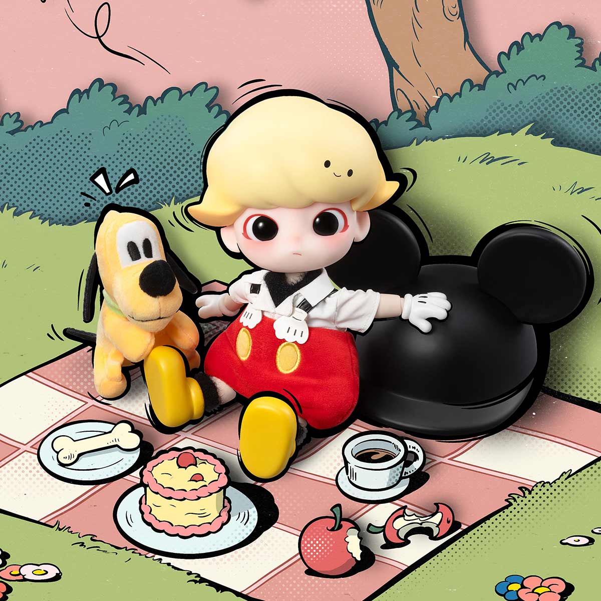 (PO 2 days)DIMOO MICKEY 1/8 Action Figure