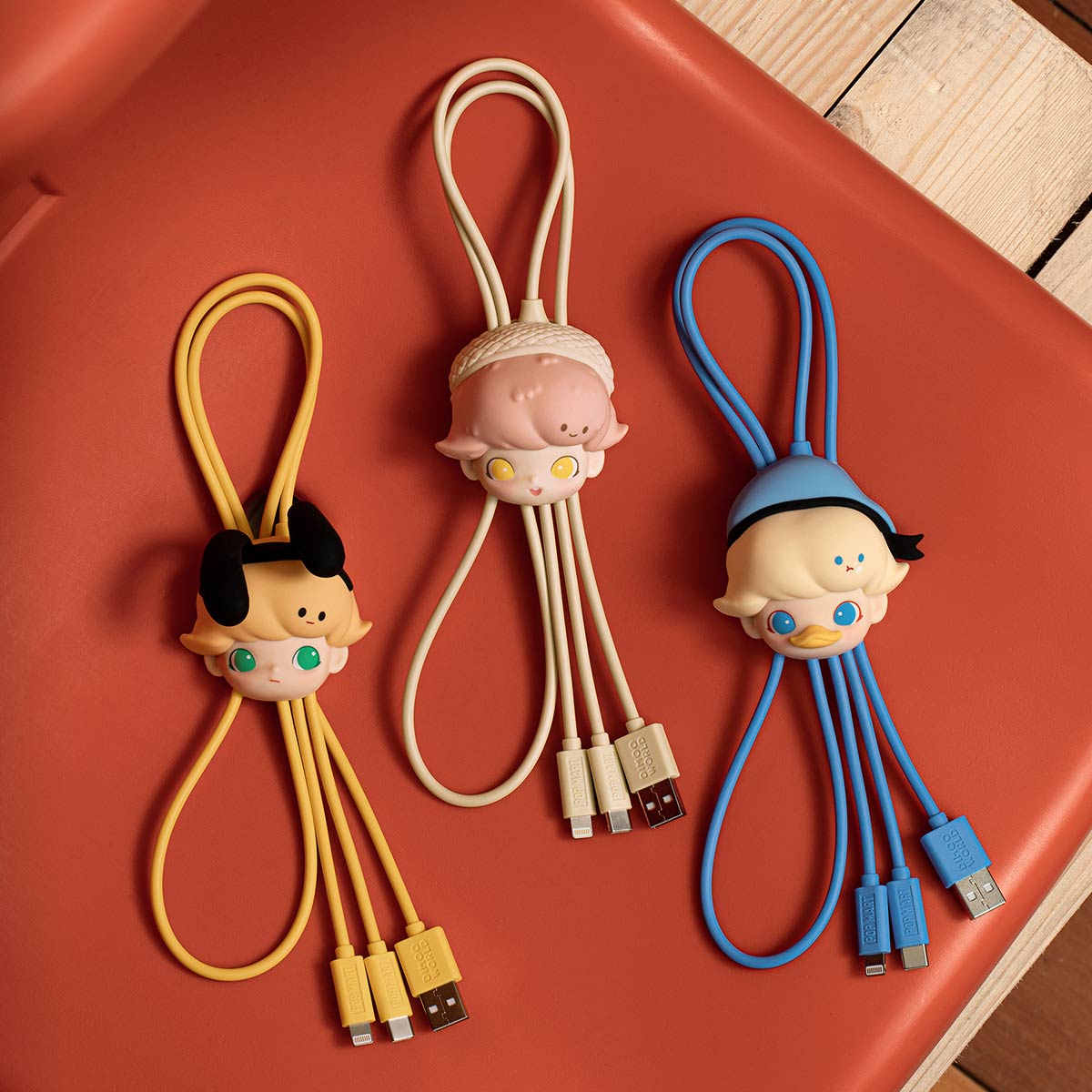 DIMOO WORLD × DISNEY Series-2 in 1 Cable Blind Box