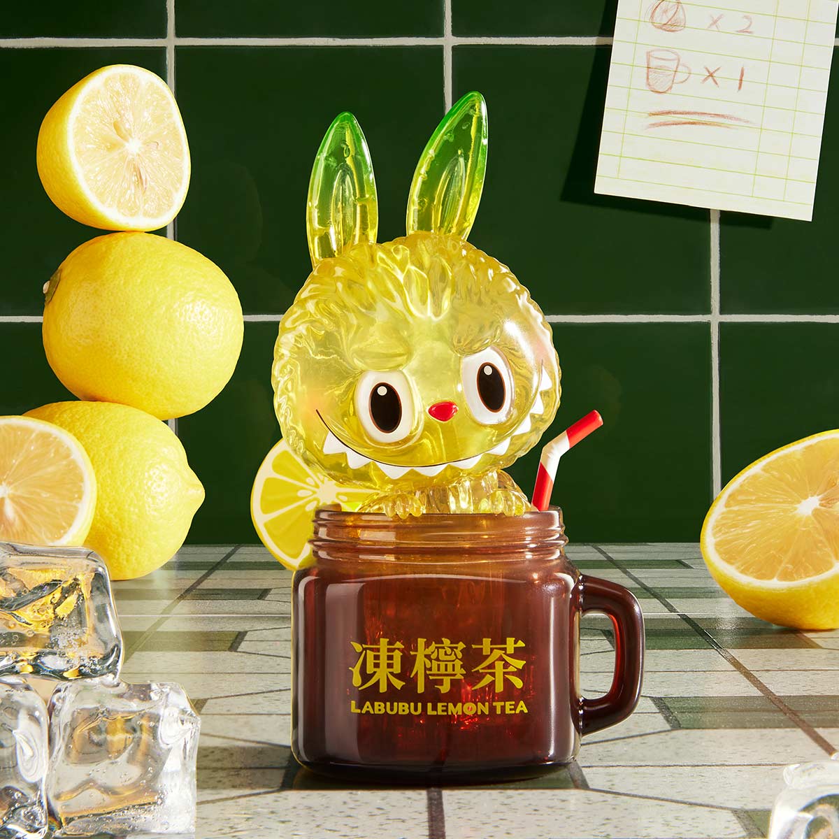 (Pre-Order One Day)LABUBU Lemon Tea Figure