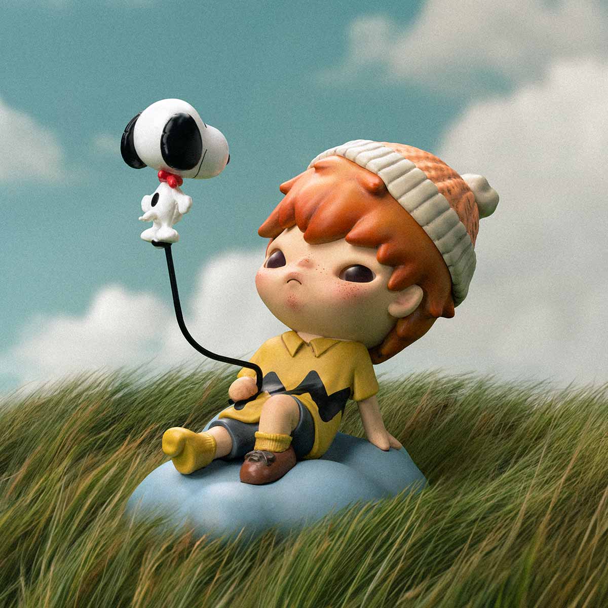 Hirono × Snoopy Figure