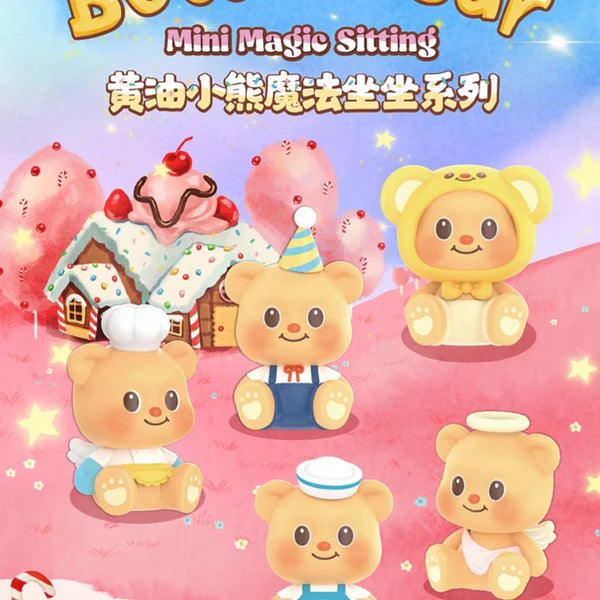 Butterbear Mini Magic Sitting Mini Bean Toy,3 In 1 Bag