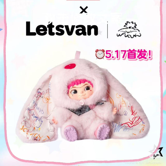 Wakuku Miniso Elephant/Bunny Hanging Card