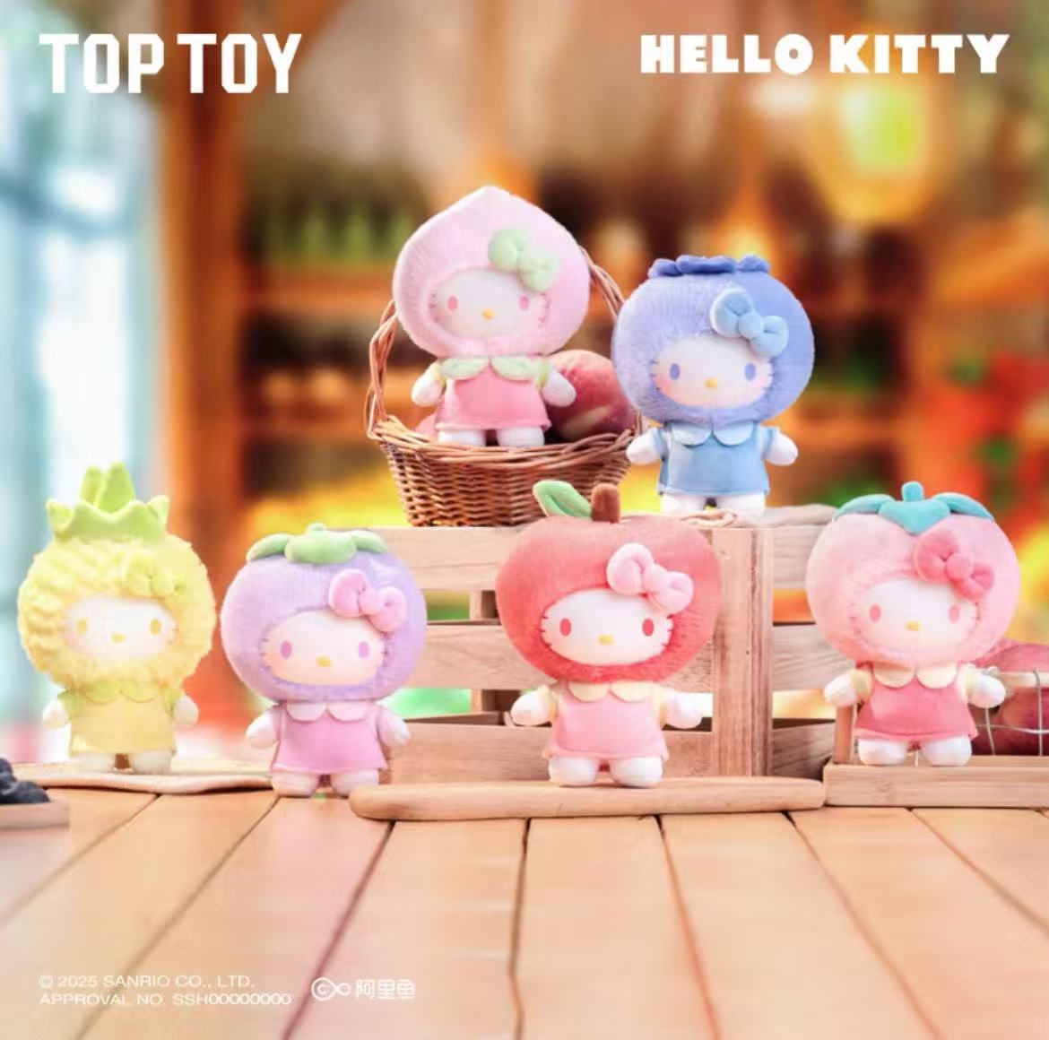 Hello Kitty Fruit Pradise Plush Doll Blind Box