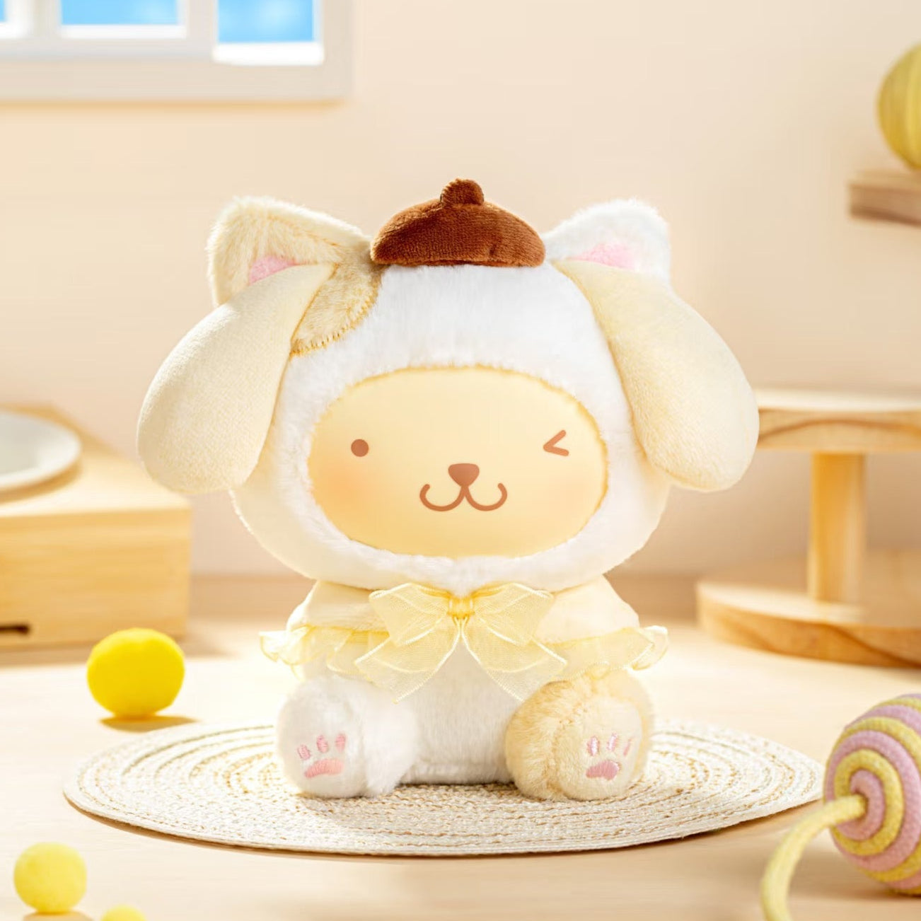 Sanrio Playful Cat Series Blind Box Plush Doll