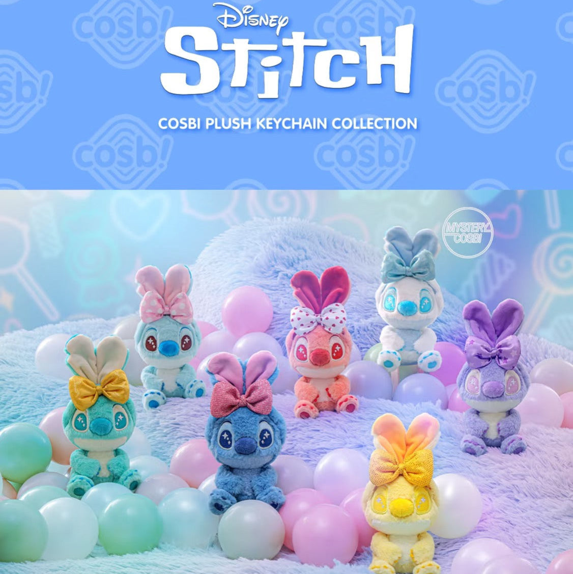 Cosbi Stitch Candy Series Blind Box Plush