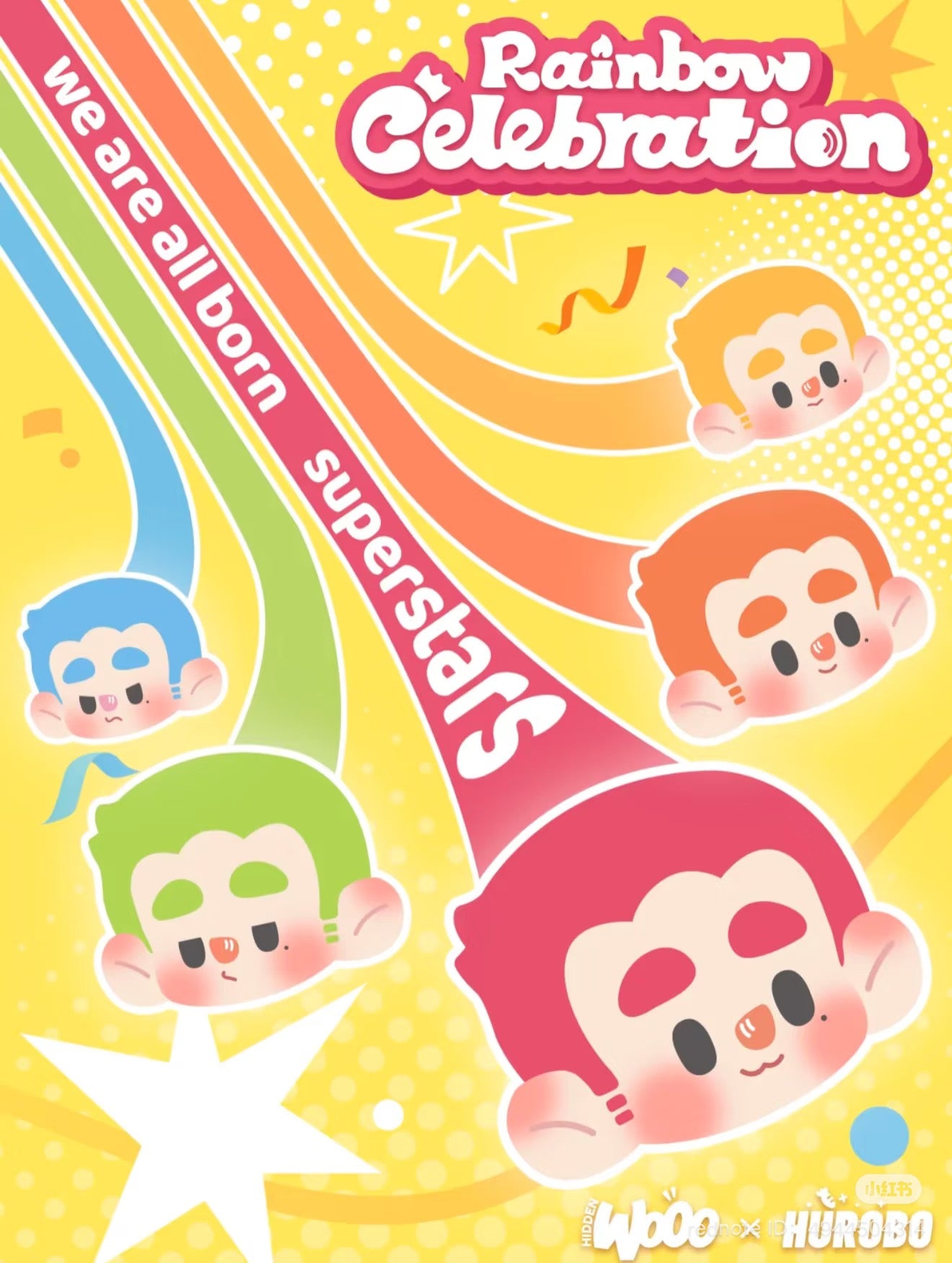 (QDF ToyCon)HUROBO Rainbow Celebration Series