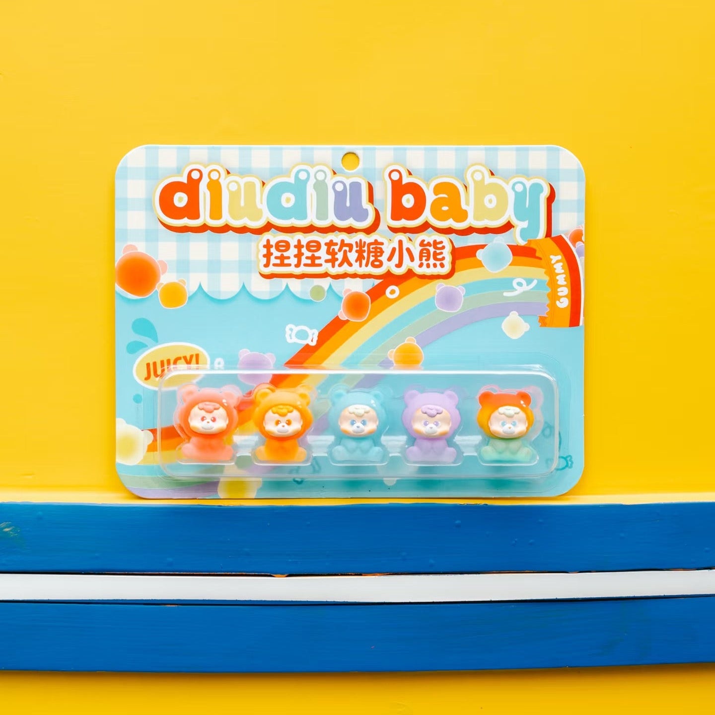 (QDF ToyCon)Diudiu Baby Gummy Bear Hanging Card