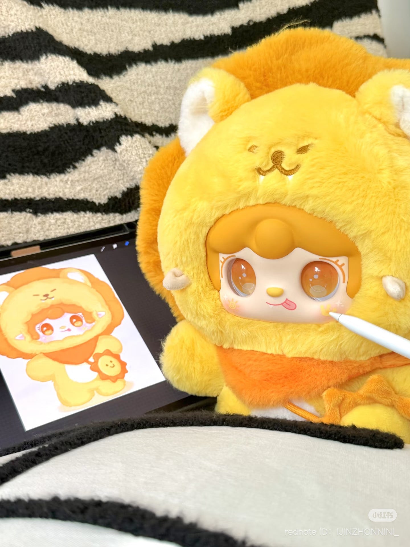 (QDF ToyCon)Yooki Lion Leo 400% Limited Hanging Card