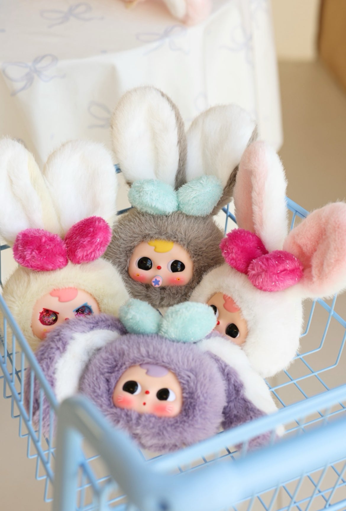 Big Baby Sweetheart Bunny Plush Doll Bag Blind Box Series